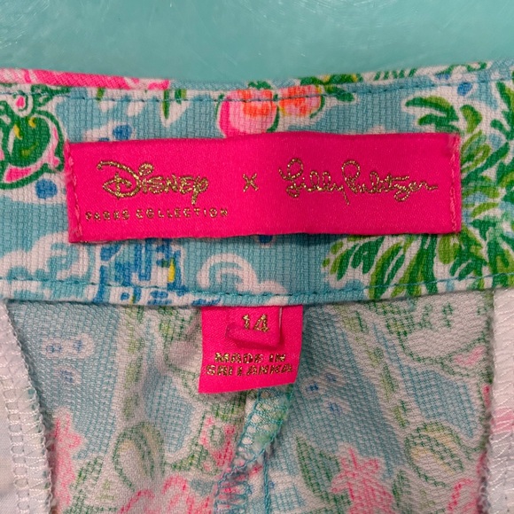 Lilly Pulitzer x Disney Buttercup Shorts - Picture 2 of 3